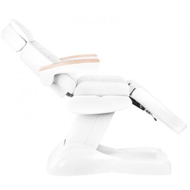 Professional electric pedicure chair LUX, white (3 motors) 11