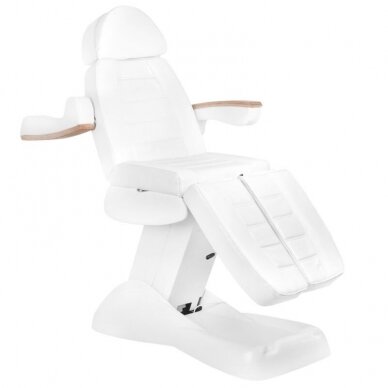 Professional electric pedicure chair LUX, white (3 motors) 1