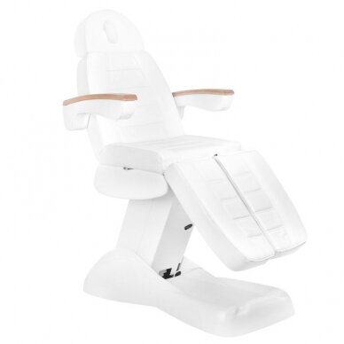 Professional electric pedicure chair LUX, white (3 motors) 5