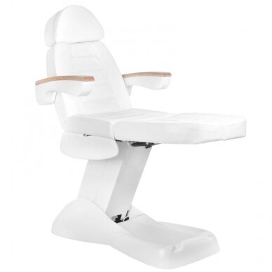 Professional electric pedicure chair LUX, white (3 motors) 6