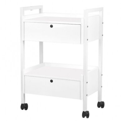 GIOVANNI CLASSIC TYP 1019 professional cosmetology trolley, white color