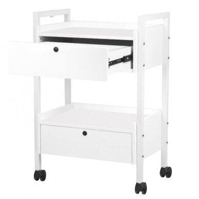 GIOVANNI CLASSIC TYP 1019 professional cosmetology trolley, white color 2