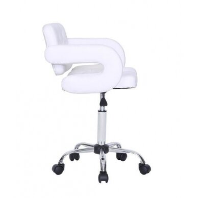 Meistro kedė su ratukais HC8403K, baltos spalvos 2