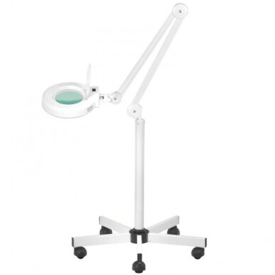 Set for cosmtologics: Hydraulic cosmetology bed A-210 + master chair AM-302 + cosmetology lamp with magnifying glass S5 12