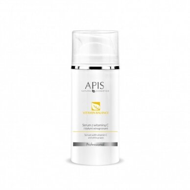 APIS VITAMIN BALANCE serumas su vitaminu C ir baltųjų vynuogių ekstraktu, 100 ml