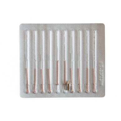 Spare electrocoagulator needle set