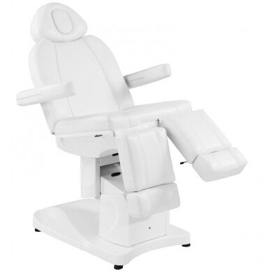 Professional electric podiatric chair for pedicure procedures AZZURRO 708AS PEDI (3 motors), white