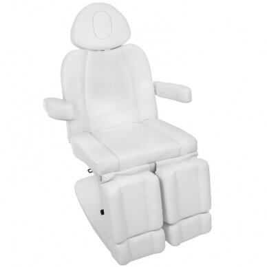 Professional electric podiatric chair for pedicure procedures AZZURRO 708AS PEDI (3 motors), white 2