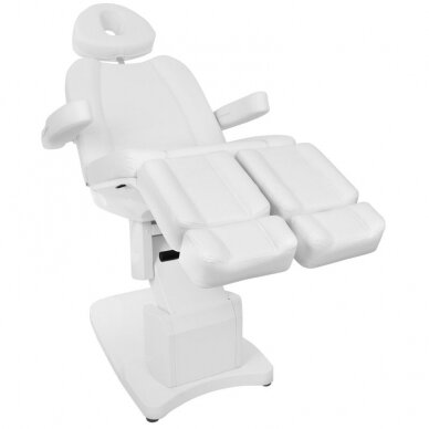 Professional electric podiatric chair for pedicure procedures AZZURRO 708AS PEDI (3 motors), white 4