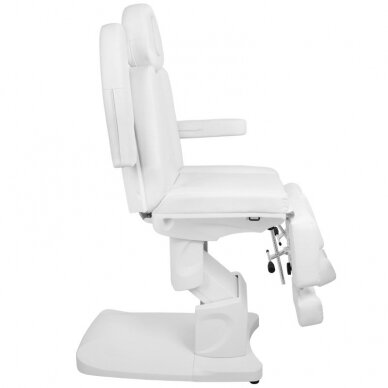 Professional electric podiatric chair for pedicure procedures AZZURRO 708AS PEDI (3 motors), white 7