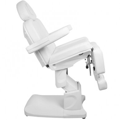 Professional electric podiatric chair for pedicure procedures AZZURRO 708AS PEDI (3 motors), white 8