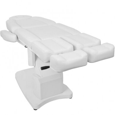 Professional electric podiatric chair for pedicure procedures AZZURRO 708AS PEDI (3 motors), white 9