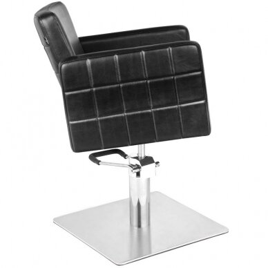 Professional hairdressing chair GABBIANO ANKARA, black color 4