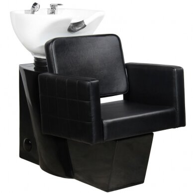 Professional hairdresser's sink GABBIANO ANKARA, black color