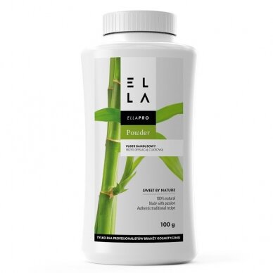 ELLA bamboo powder before depilation, 100 ml.