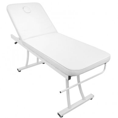 Professional massage table-bed AZZURRO 328, white color 1