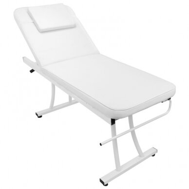 Professional massage table-bed AZZURRO 328, white color 2