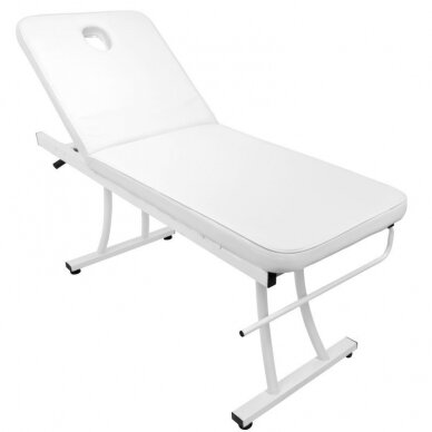 Professional massage table-bed AZZURRO 328, white color