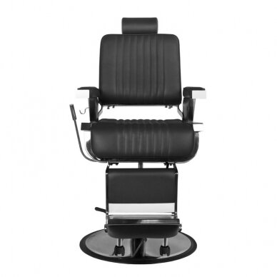 Professional barbers and beauty salons haircut chair GABBIANO ROYAL, black color 9