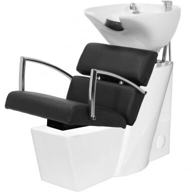 Professional hairdressing sink GABBIANO BRUSELA, black color 2