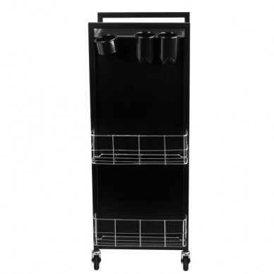 Professional barber trolley GABBIANO DELUXE 401, black 6