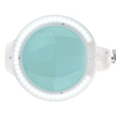 Professional cosmetic LED lamp-magnifier MOONLIGHT 8013/6 surface-mounted, white color 2