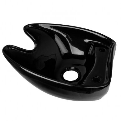 GABBIANO spare misa for haidressers sink. black color 1