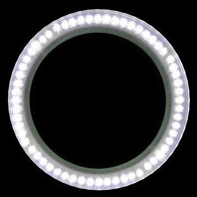 ELEGANTE RED LINE profesionali kosmetologinė lempa lupa ELEGANTE 6014 60 LED SMD 5D 6