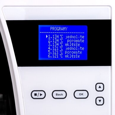 LAFOMED AUTOKLAW PREMIUM LINE LFSS23AA LCD autoclave with printer 23 L KL. (medical class B) 9