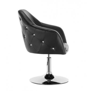 Beauty salons and beauticians stool HC547, black eco-leather 2