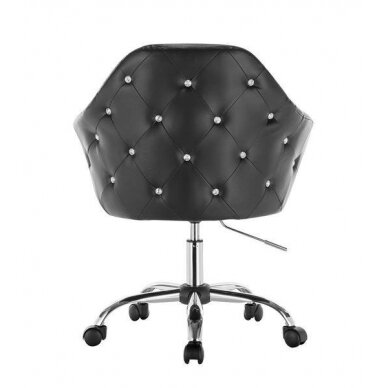 Beauty salons and beauticians stool HC547K, black eco-leather 3