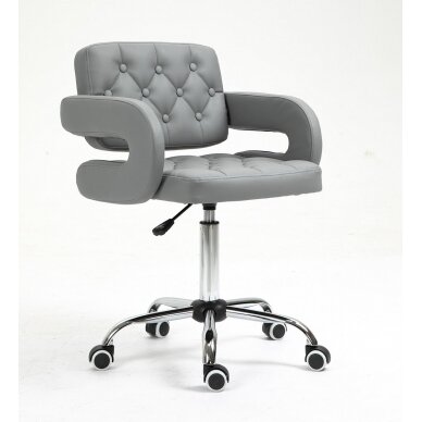 Master chair with wheels HC8403K, gray