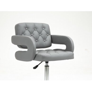 Master chair with wheels HC8403K, gray 1