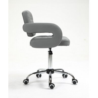 Master chair with wheels HC8403K, gray 2