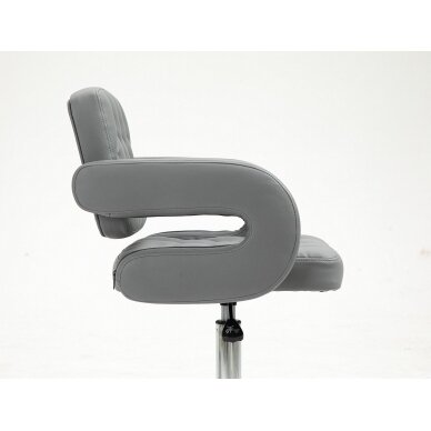 Master chair with wheels HC8403K, gray 3