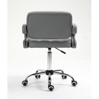 Master chair with wheels HC8403K, gray 4