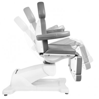 Professional electric podium chair - bed-bed for pedicure procedures AZZURRO 869AS (5 motors) + ROTATION FUNCTION 10