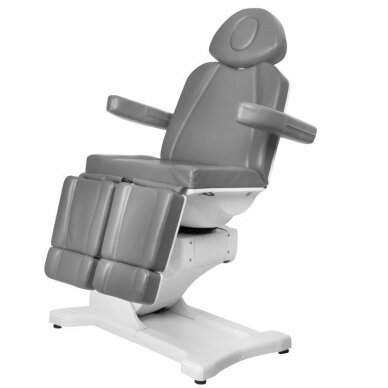 Professional electric podium chair - bed-bed for pedicure procedures AZZURRO 869AS (5 motors) + ROTATION FUNCTION 6