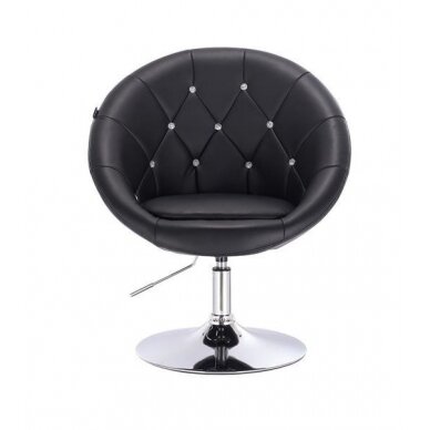 Beauty salons and beauticians stool HC8516CN, black eco-leather 1