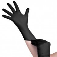 ALL4MED disposable nitrile gloves BLACK S