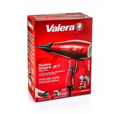 VALERA SWISS professional hair dryer SILENT 8500 IONIC  1