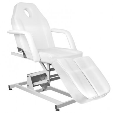 Professional electric pedicure chair AZZURRO 673AS, white (1 motor) 1