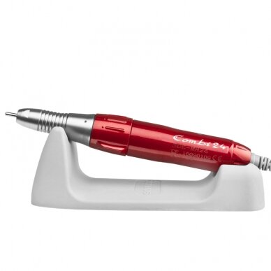 Spare nail drill handle COMBI 24 for manicurenail drill, red color 1