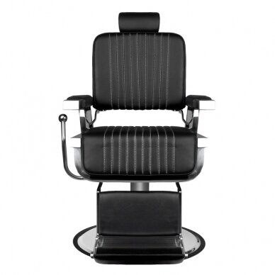 Professional barbers and beauty salons haircut chair HAIR SYSTEM ROYAL X, black color 2