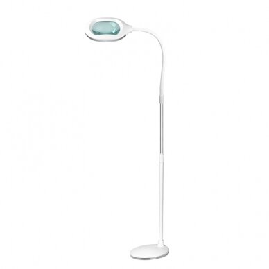 ELEGANTE RED LINE  profesionali LED lempa-lupa ELEGANTE 6029 60 LED SMD 5D, baltos spalvos 6