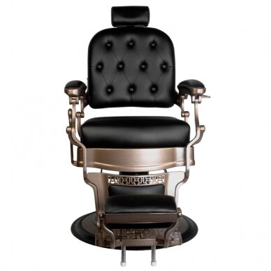 Professional barbers and beauty salons haircut chair GABBIANO OLD ERNESTO BLACK 6