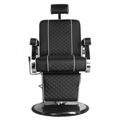 Professional barbers and beauty salons haircut chair GABBIANO PAULO, black color 5