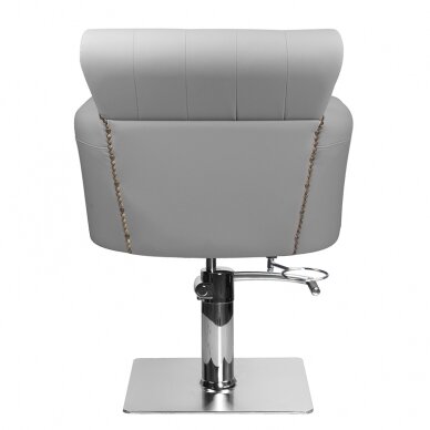 Professional hairdressing chair HAIR SYSTEM BER 8541, grey 3