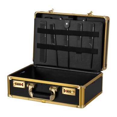 Barber case golden black 3