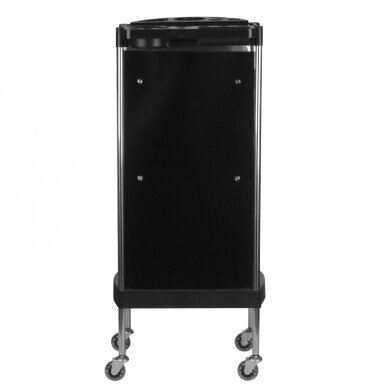 Professional hairdresser's trolley GABBIANO FX11-A, black 1